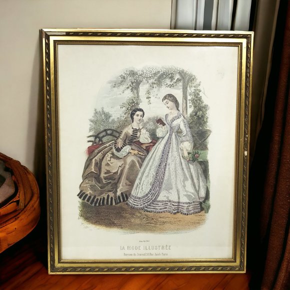 La Mode Illustree Framed Art Bureaux du Journal 56 Rue Jacob